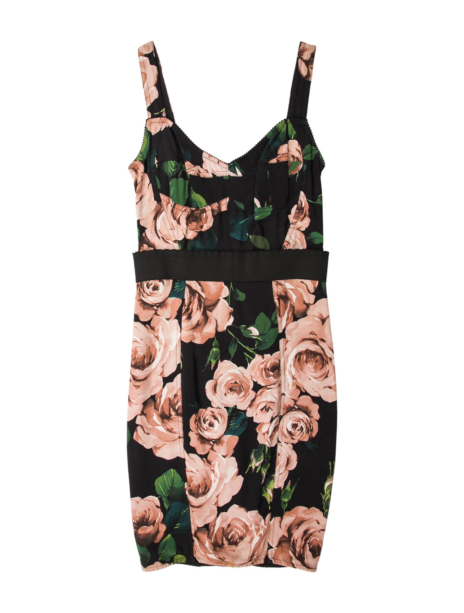 Dolce & Gabbana Floral Print Knee-Length Dress