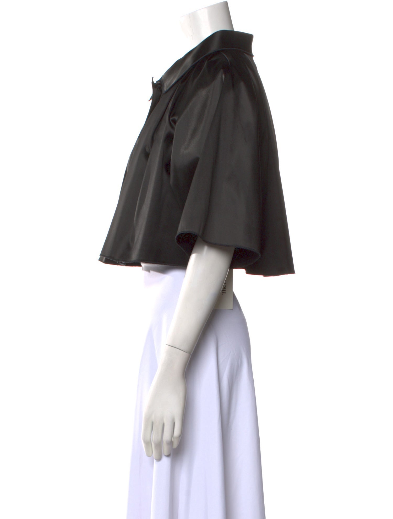 Dolce & Gabbana Three-Quarter Sleeve Crop Top