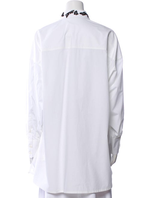 Dolce & Gabbana Patterned Long Sleeve Button-Up Top