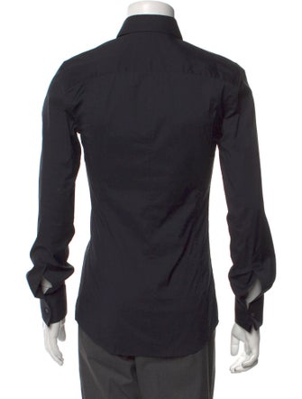 Dolce & Gabbana Graphic Print Collar Henley