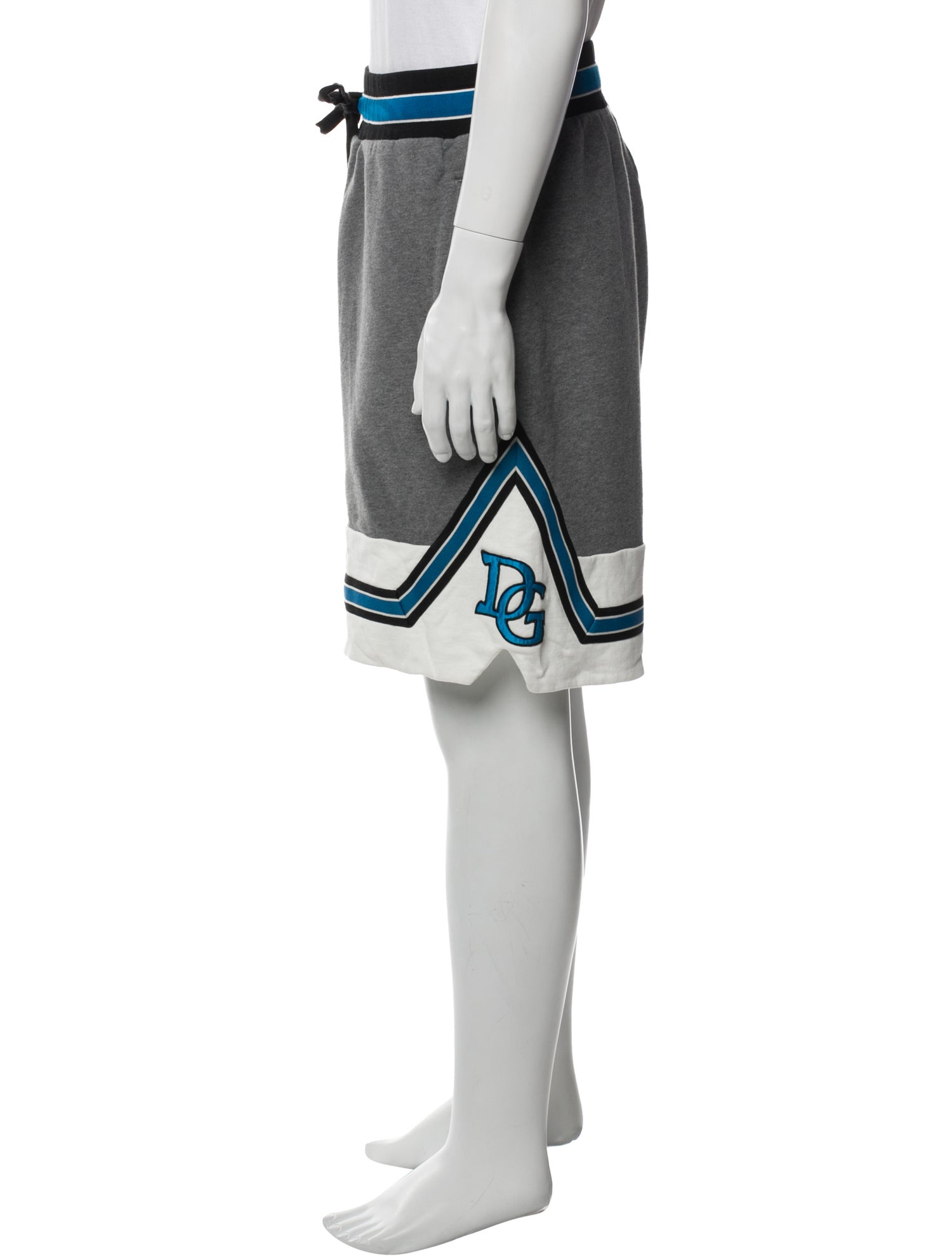 Dolce & Gabbana Striped Jogger Shorts