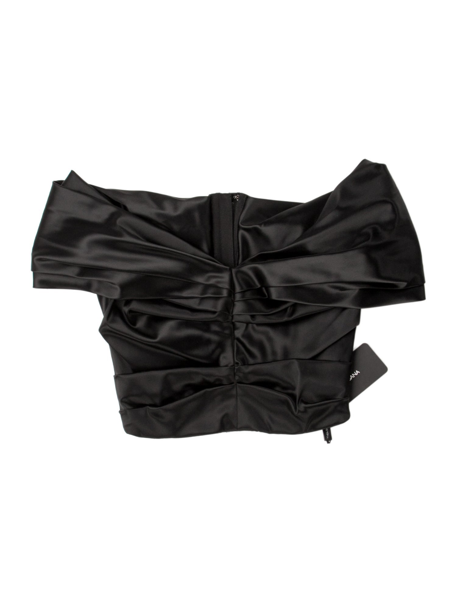Dolce & Gabbana Strapless Crop Top