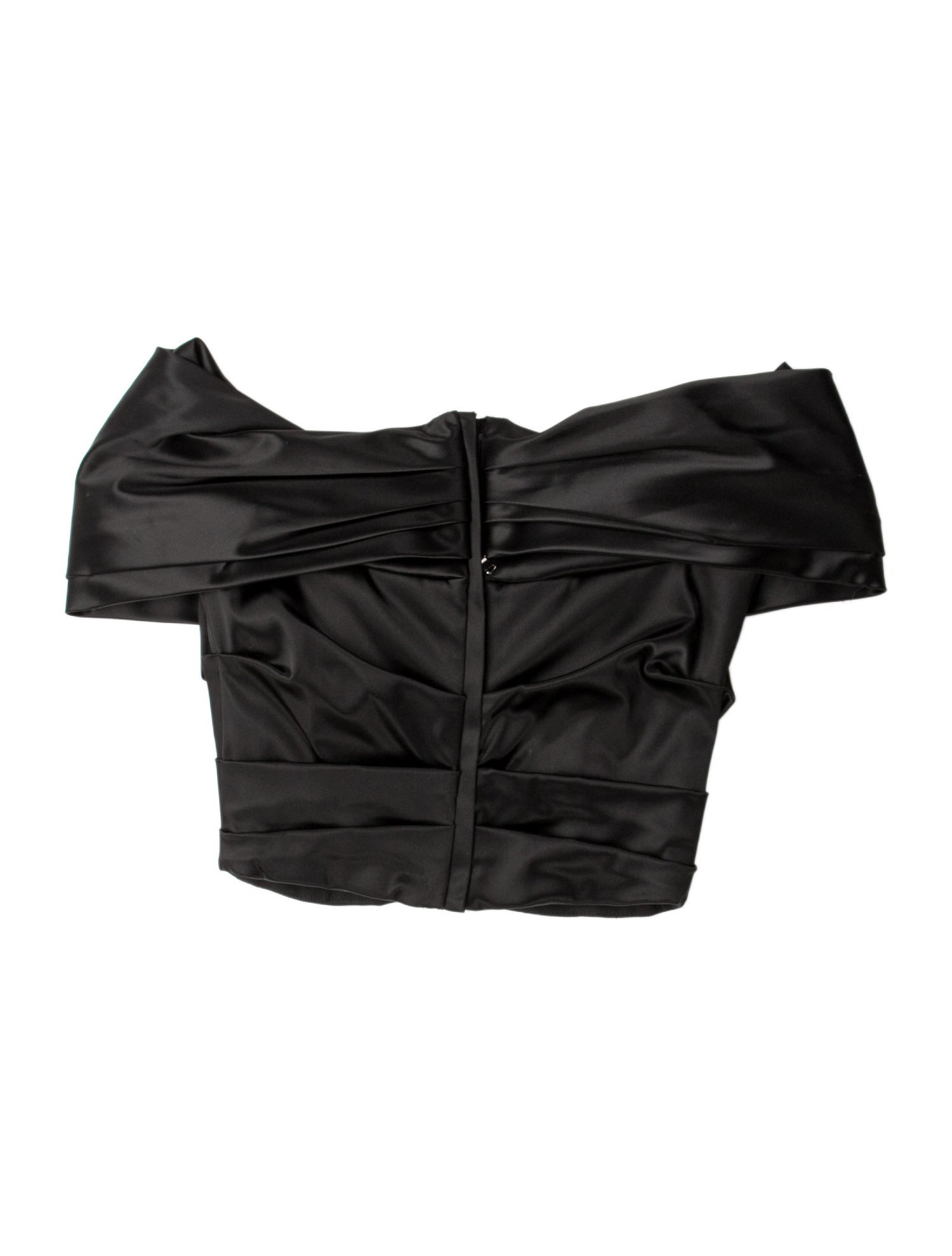 Dolce & Gabbana Strapless Crop Top