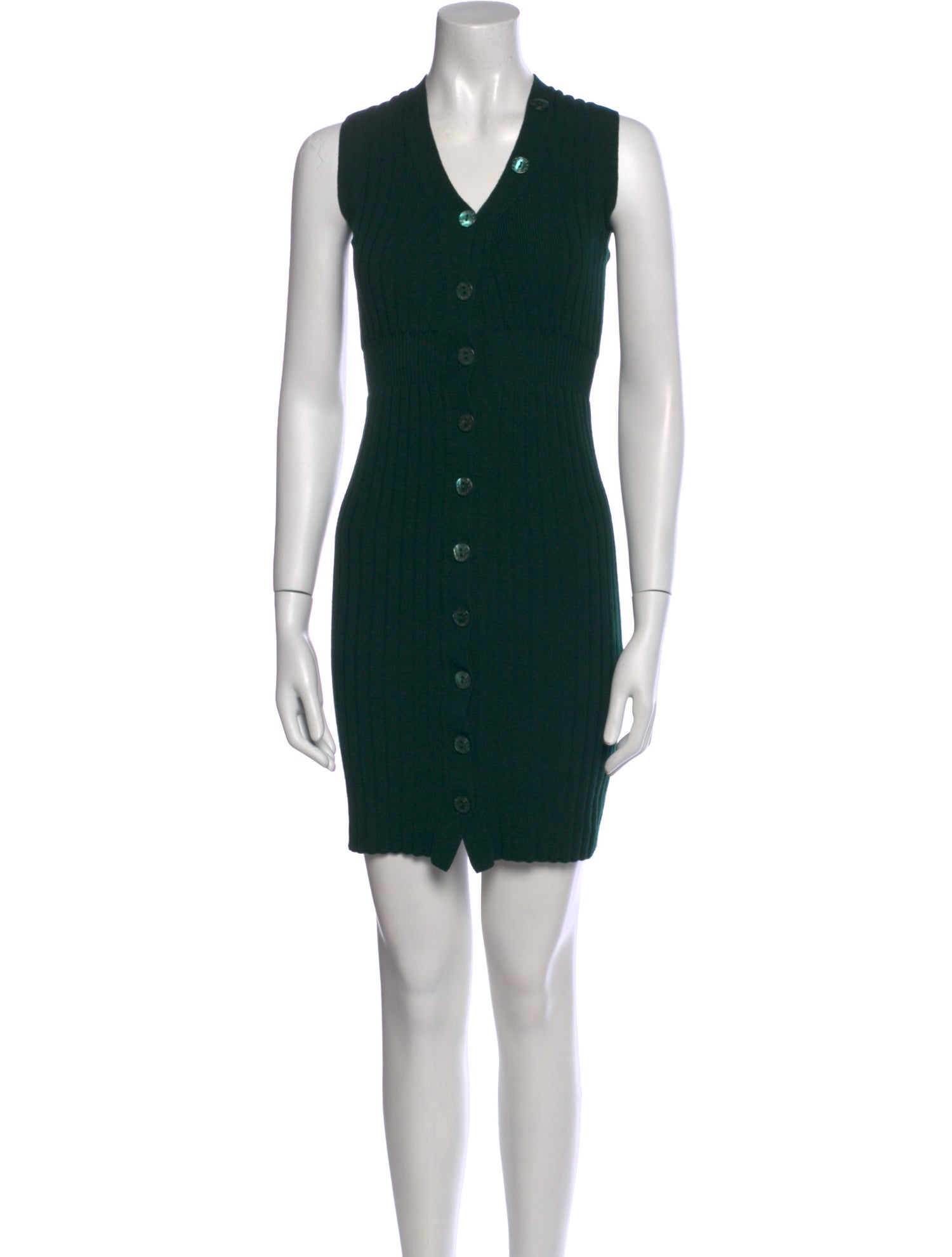 Dolce & Gabbana Virgin Wool Mini Dress