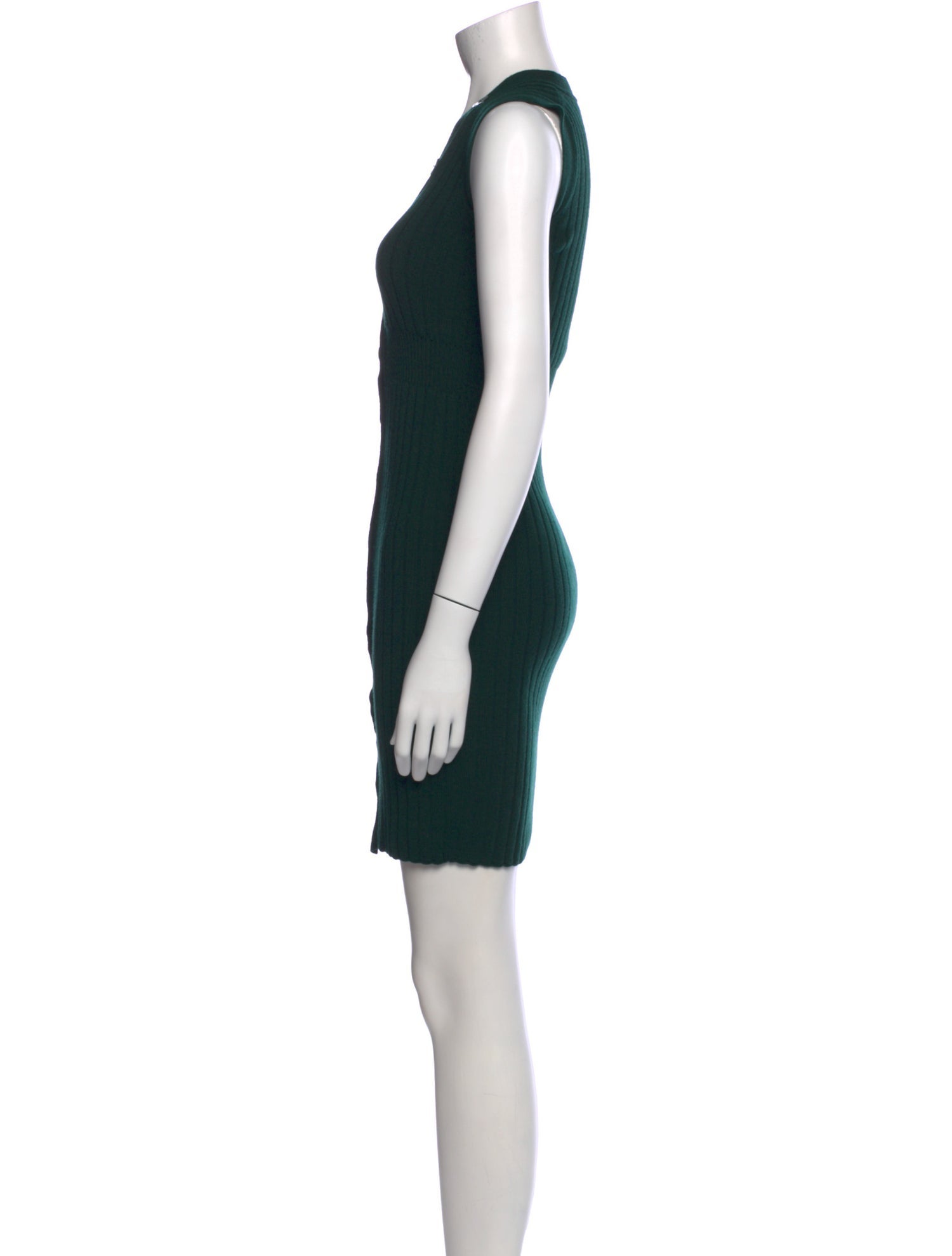 Dolce & Gabbana Virgin Wool Mini Dress