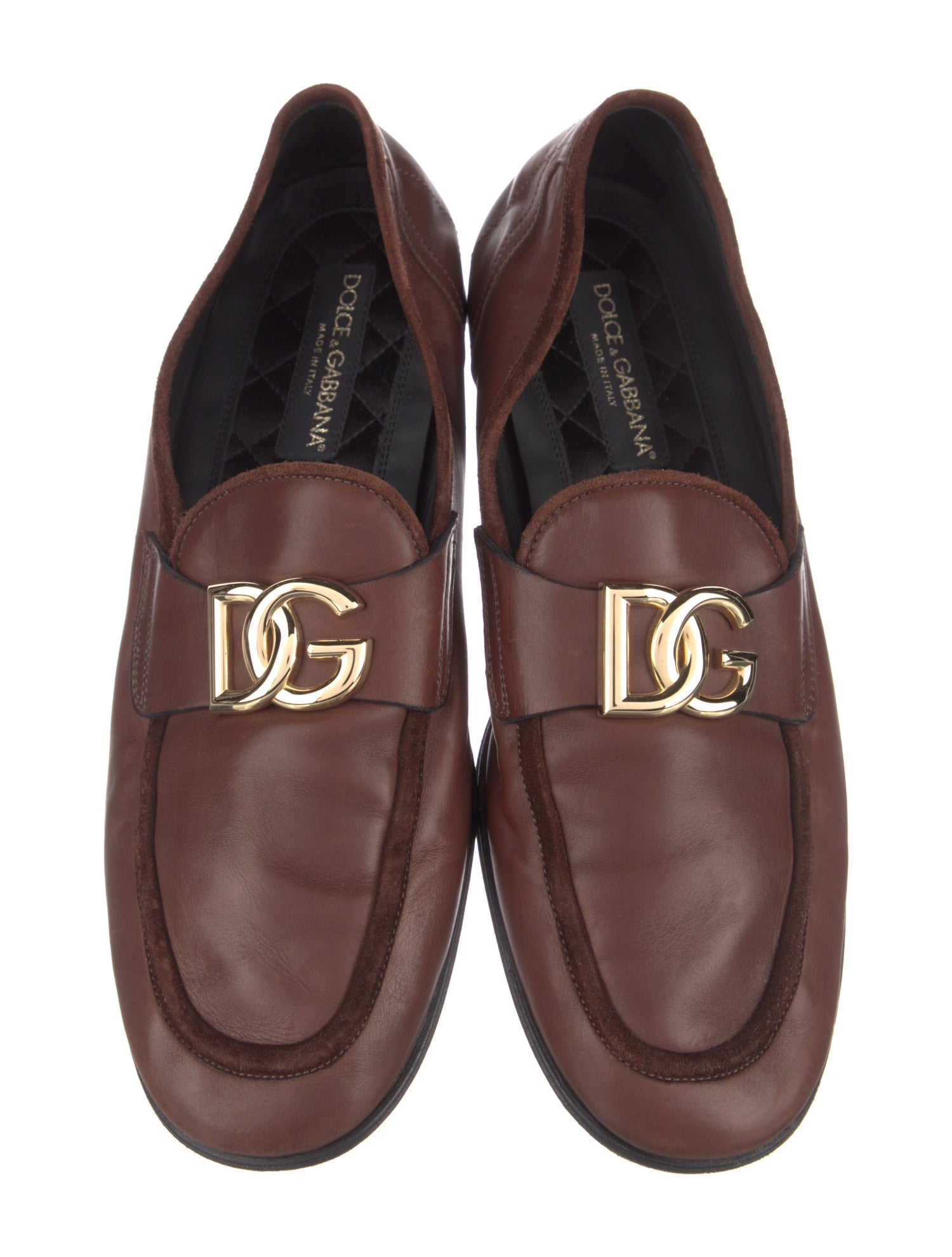 Dolce & Gabbana Leather Dress Loafers