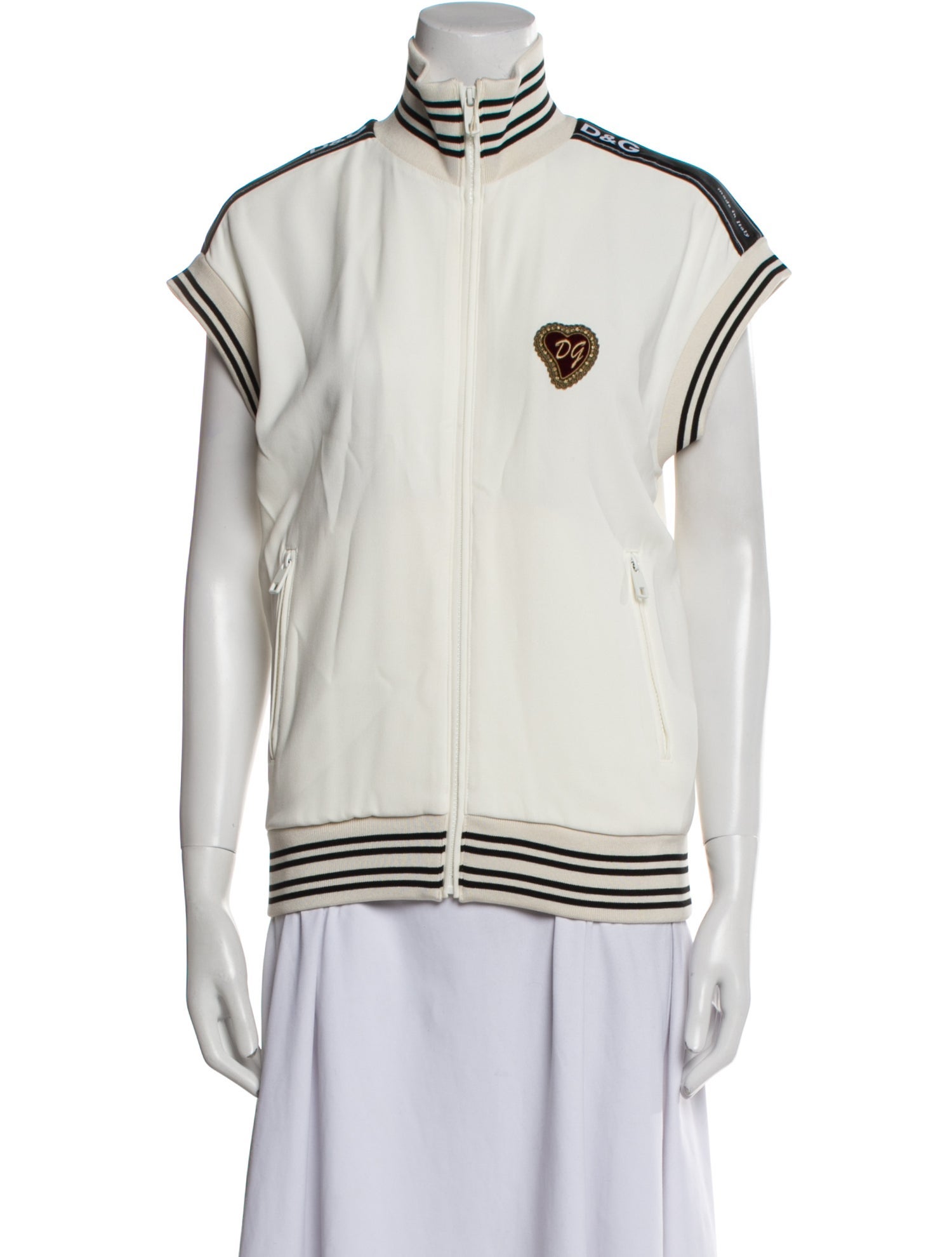 Dolce & Gabbana Striped Vest w/ Tags