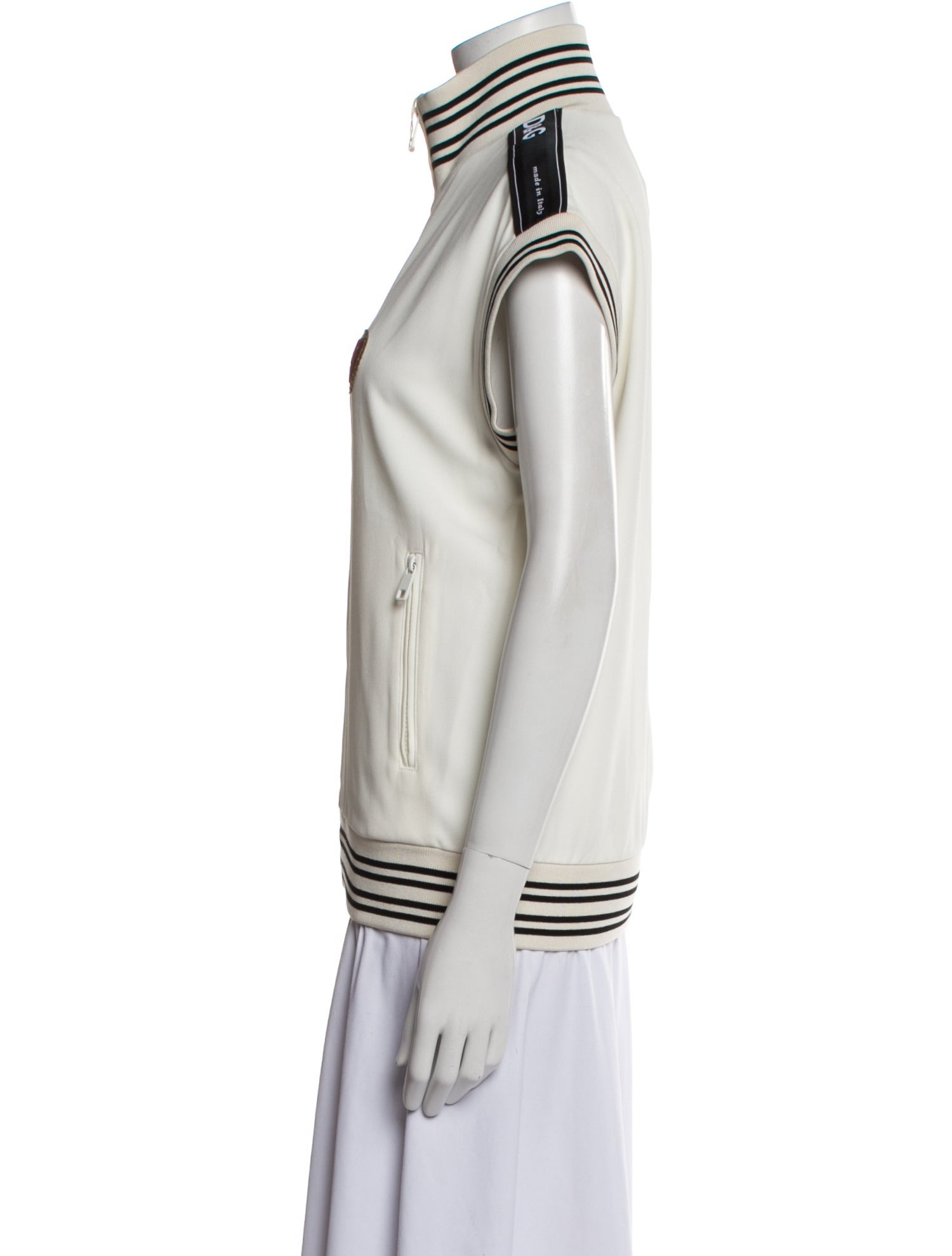 Dolce & Gabbana Striped Vest w/ Tags