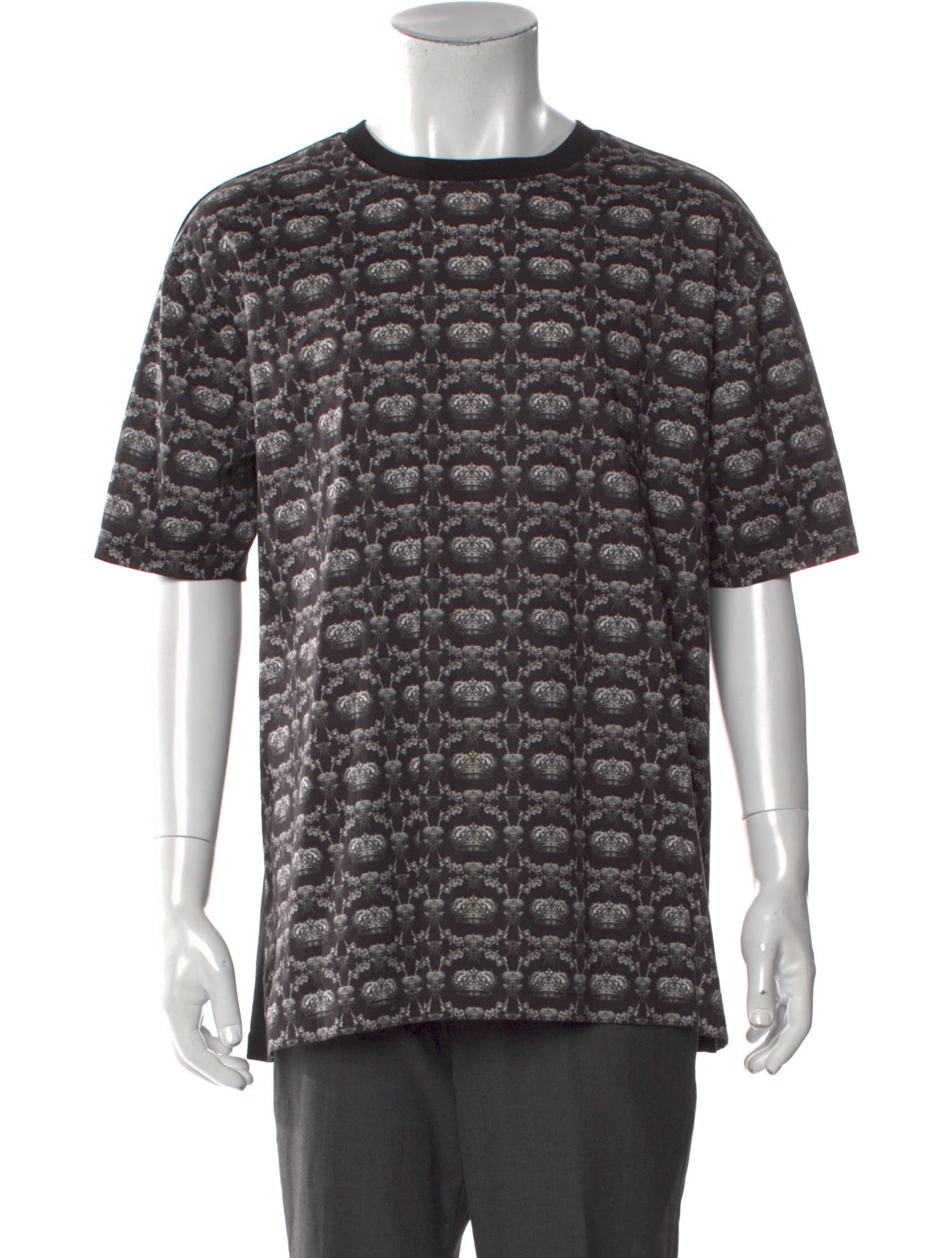 Dolce & Gabbana Printed Crew Neck T-Shirt