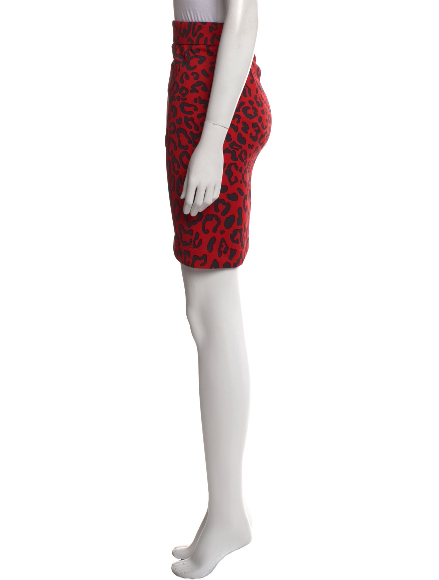 Dolce & Gabbana Animal Print Knee-Length Skirt