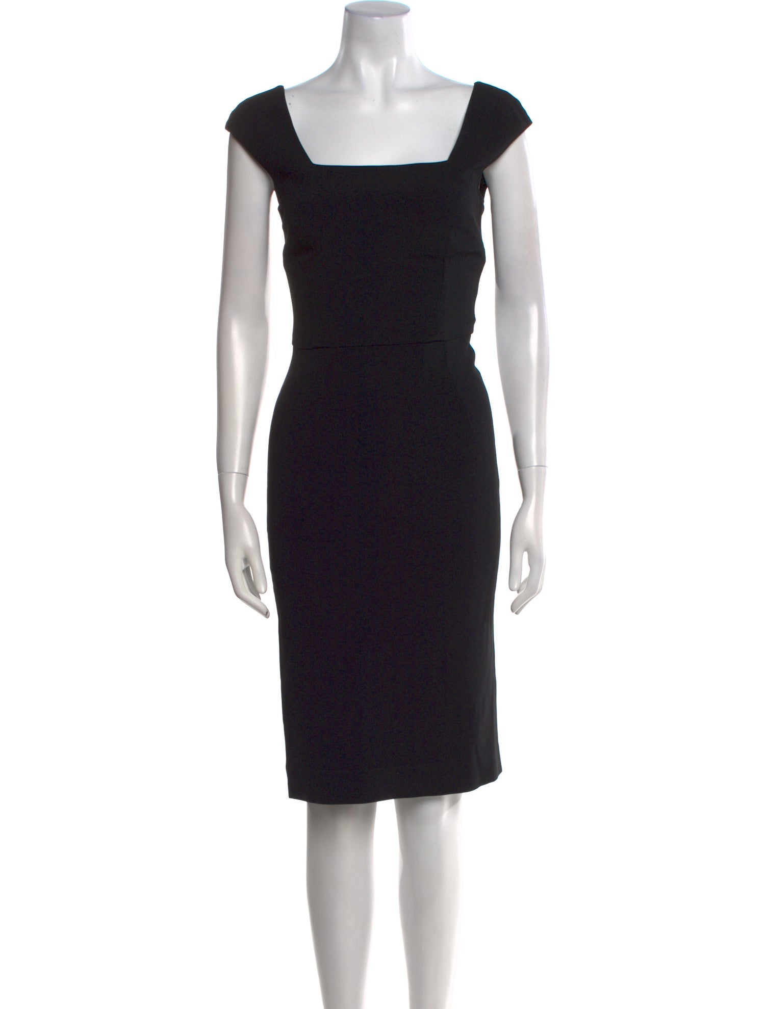Dolce & Gabbana Square Neckline Knee-Length Dress