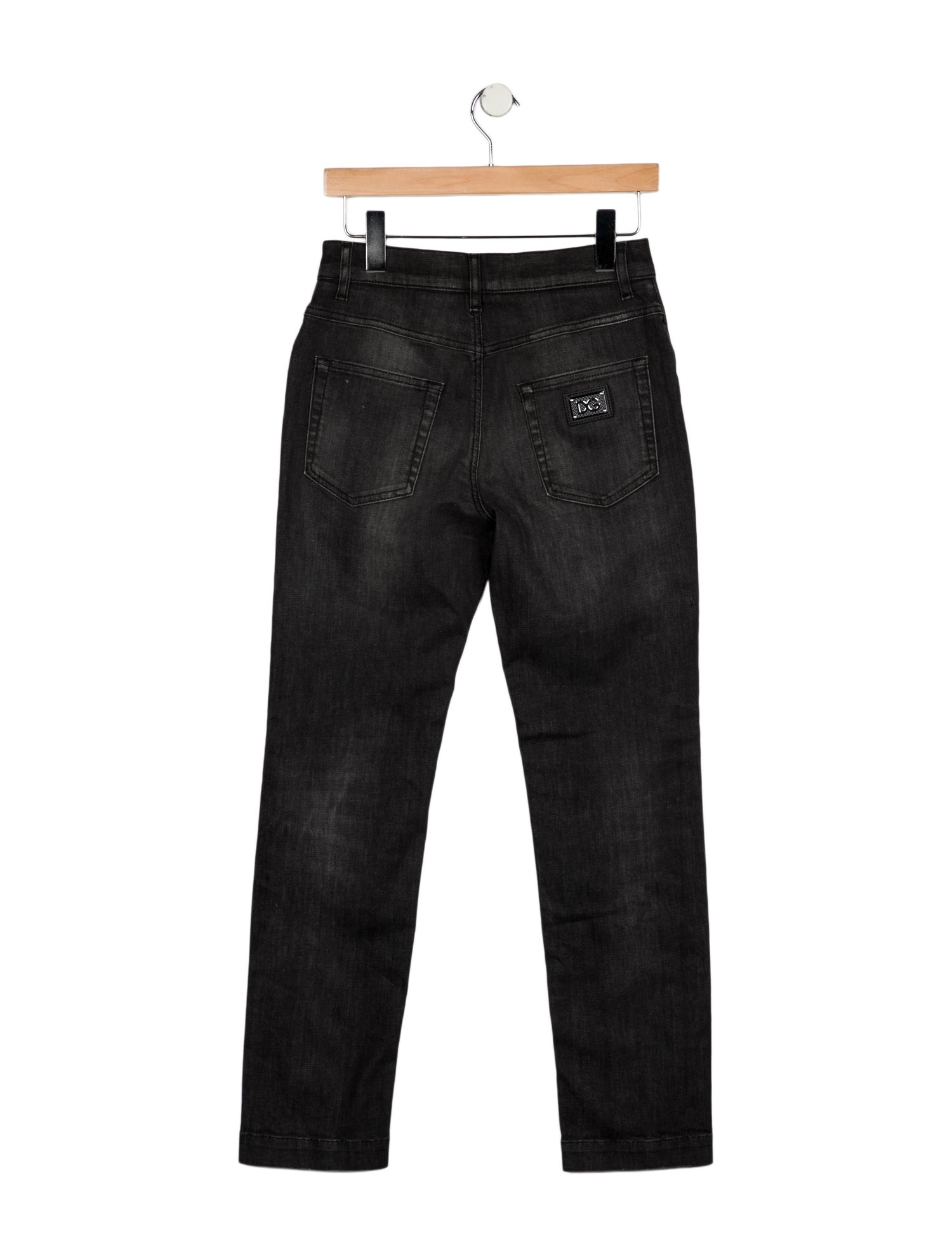 Dolce & Gabbana Mid-Rise Straight Leg Jeans