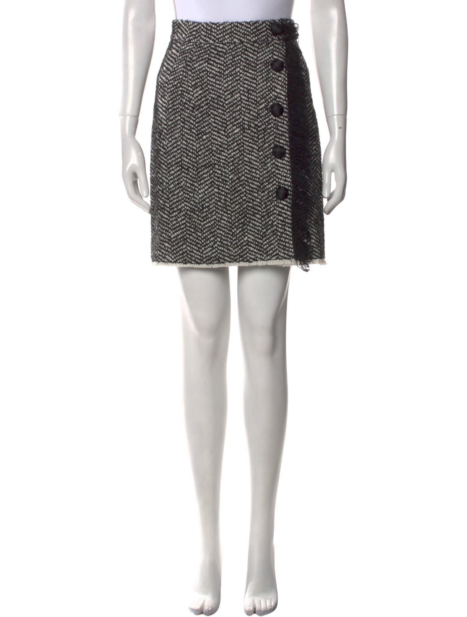 Dolce & Gabbana Tweed Mini Skirt