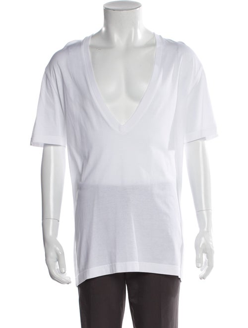 Dolce & Gabbana V-Neck Short Sleeve T-Shirt