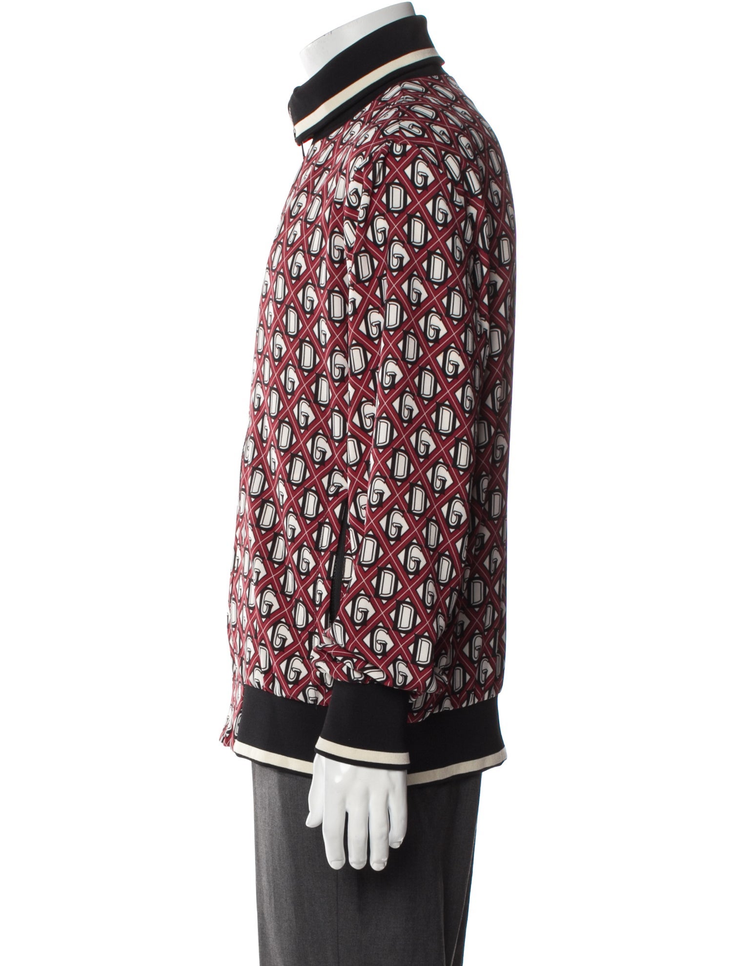 Dolce & Gabbana Printed Windbreaker