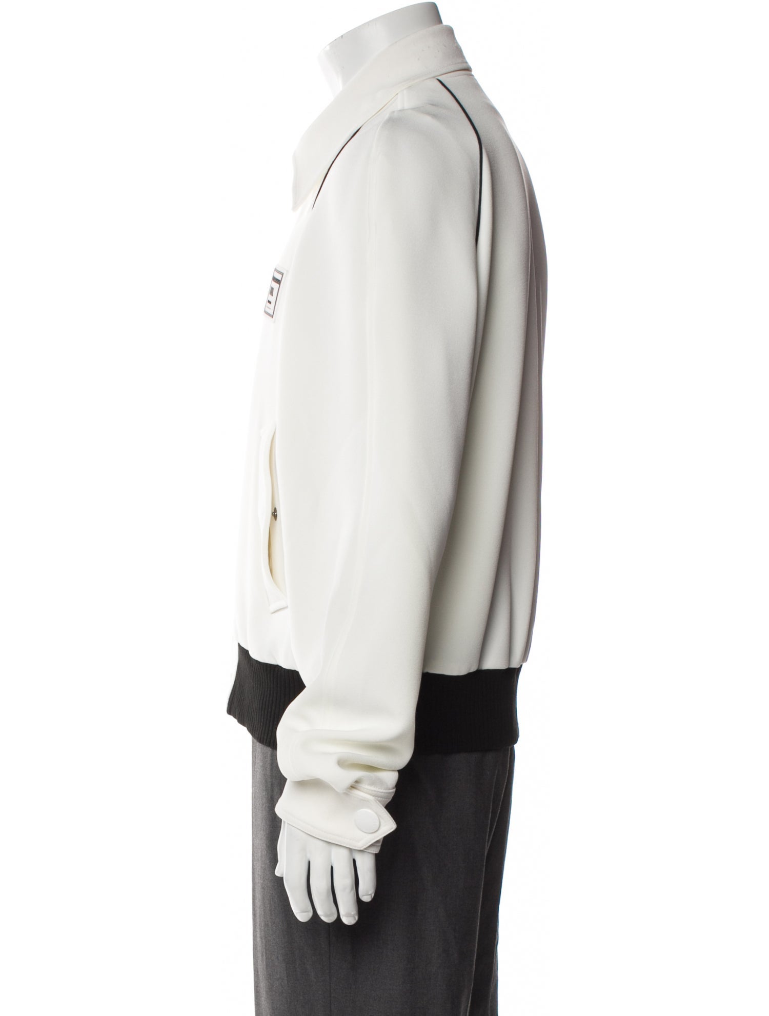 Dolce & Gabbana Graphic Print Varsity Jacket