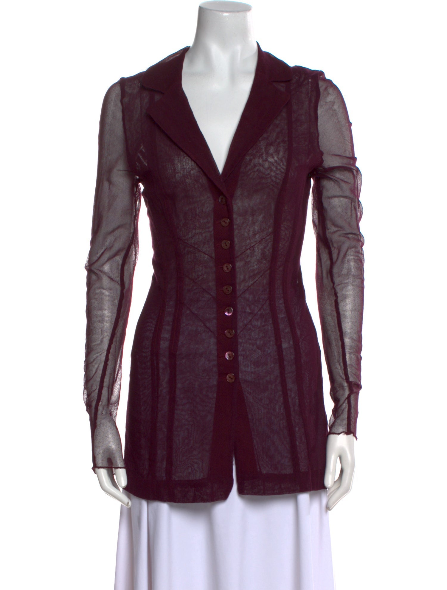 Dolce & Gabbana V-Neck Long Sleeve Tunic