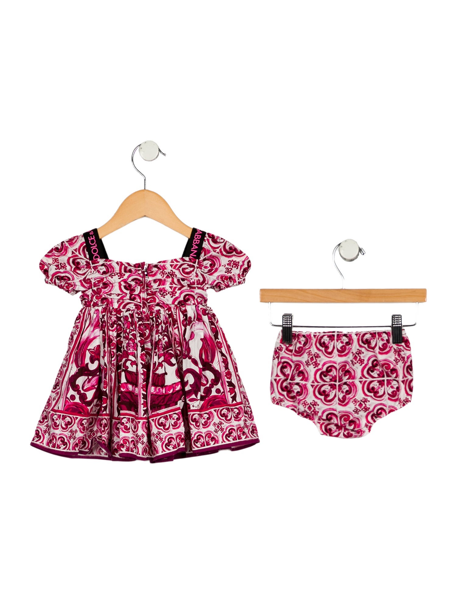 Dolce & Gabbana Infant Girls' Printed Dress & Bloomers Set
