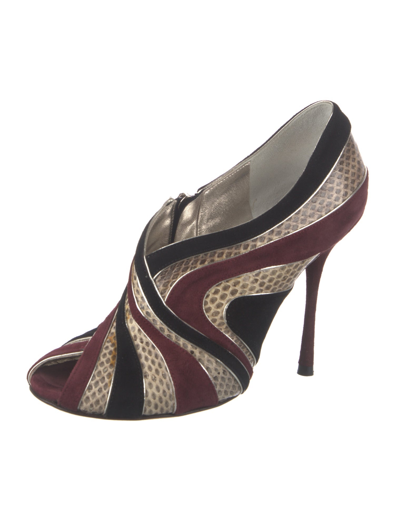 Dolce & Gabbana Suede Animal Print Pumps