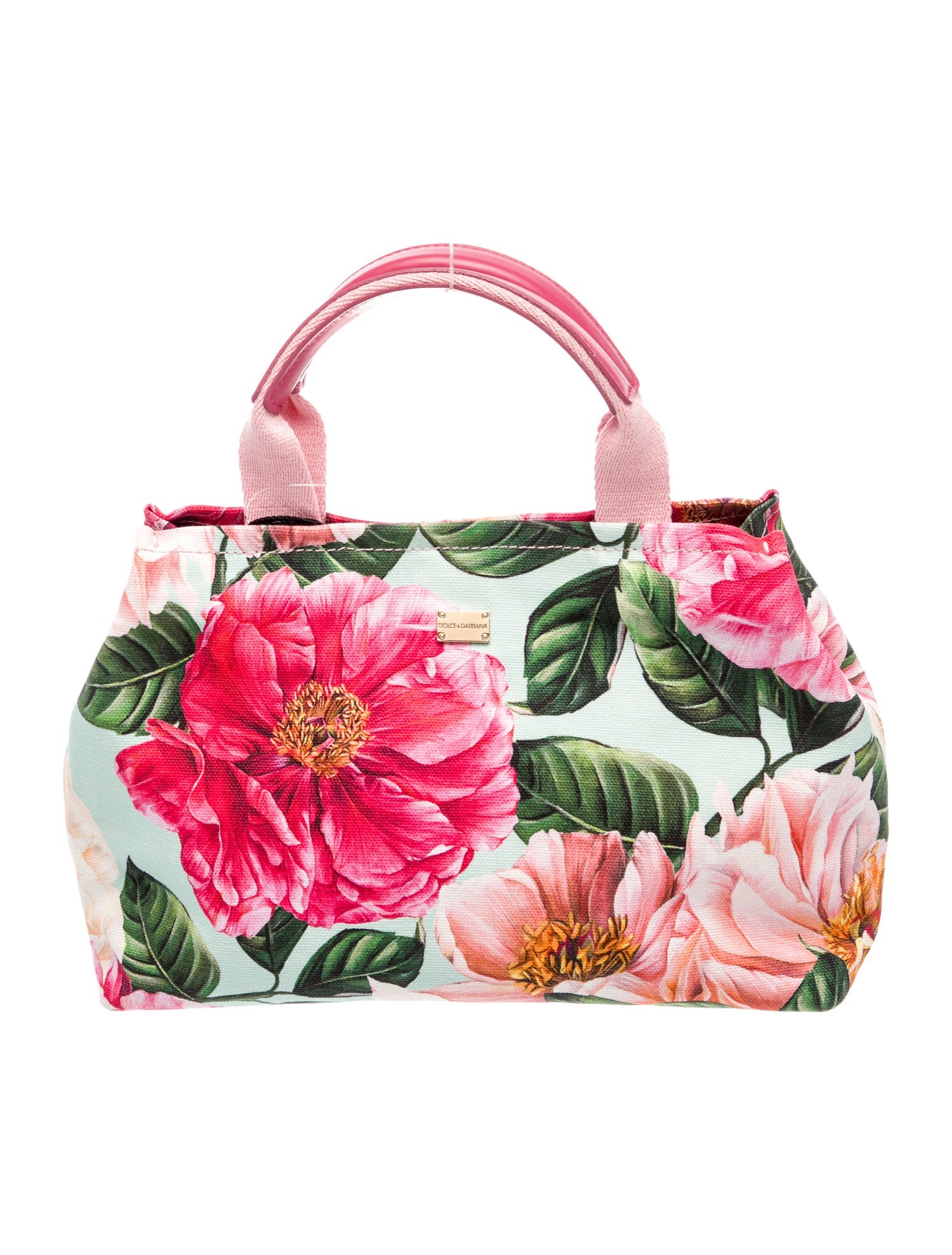 Dolce & Gabbana Canvas Top Handle Bag