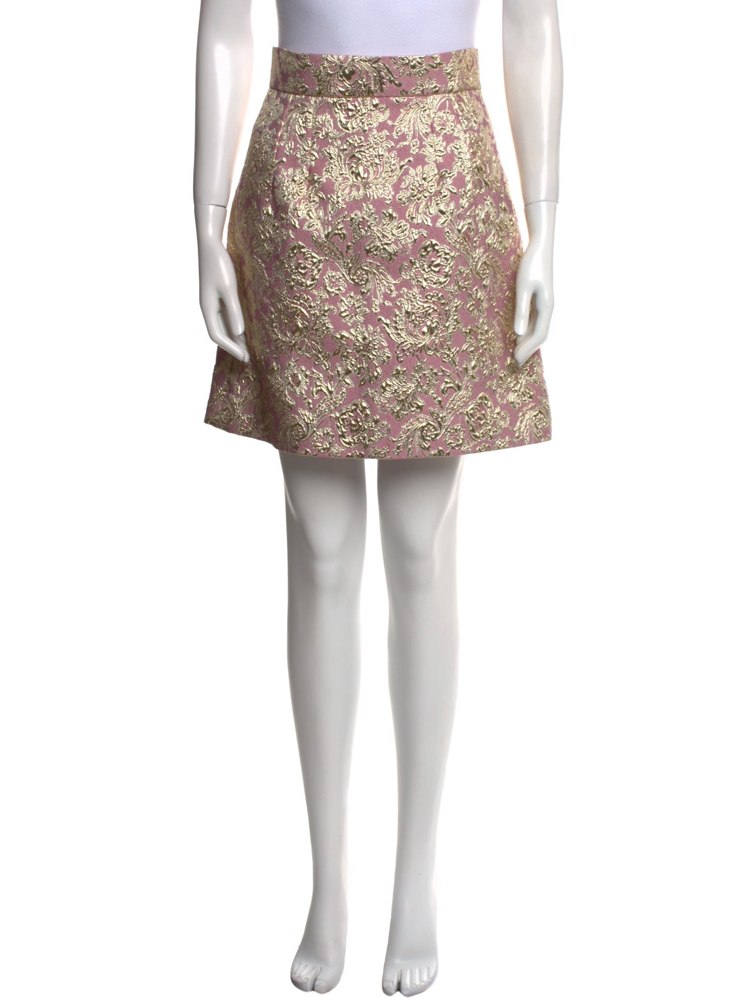 Dolce & Gabbana Floral Print Mini Skirt