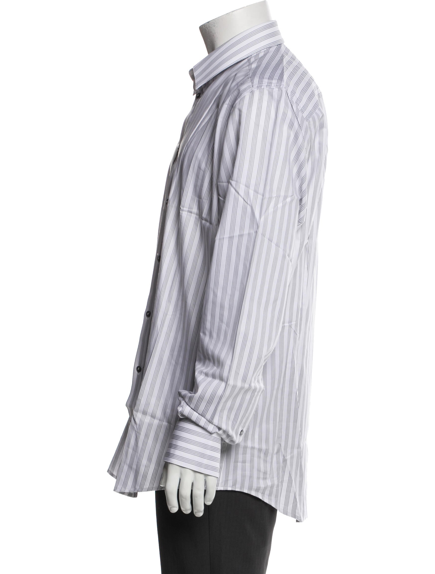 Dolce & Gabbana Striped Long Sleeve Shirt w/ Tags
