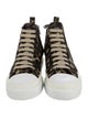 Dolce & Gabbana Canvas Animal Print Sneakers