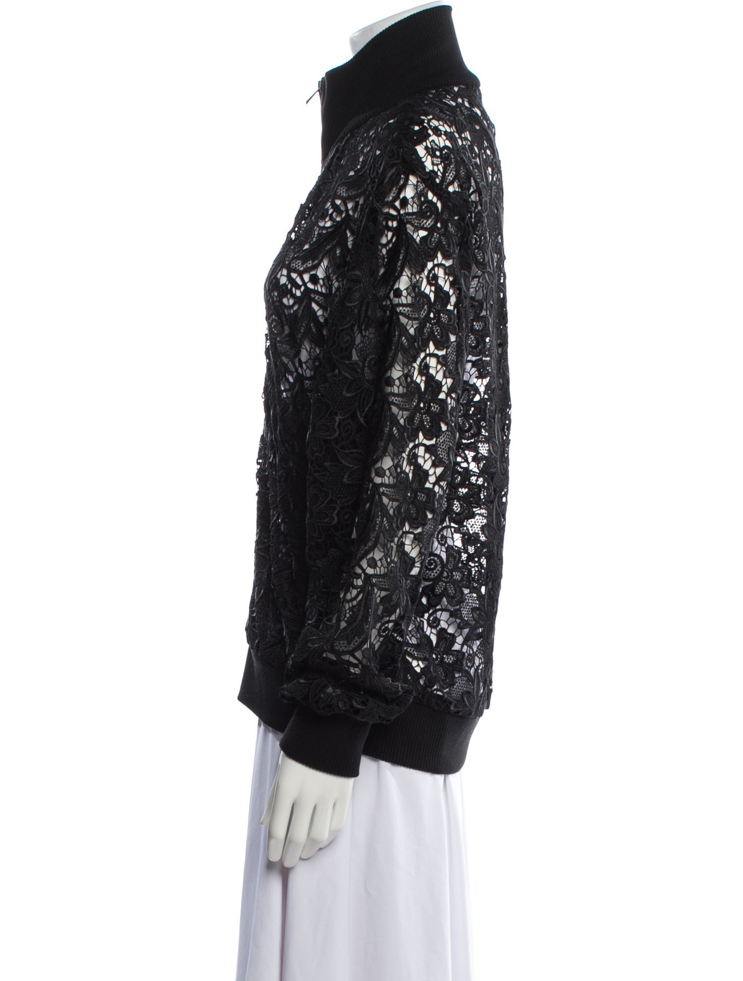 Dolce & Gabbana Floral Print Bomber Jacket