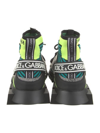Dolce & Gabbana Rubber Printed Chunky Sneakers