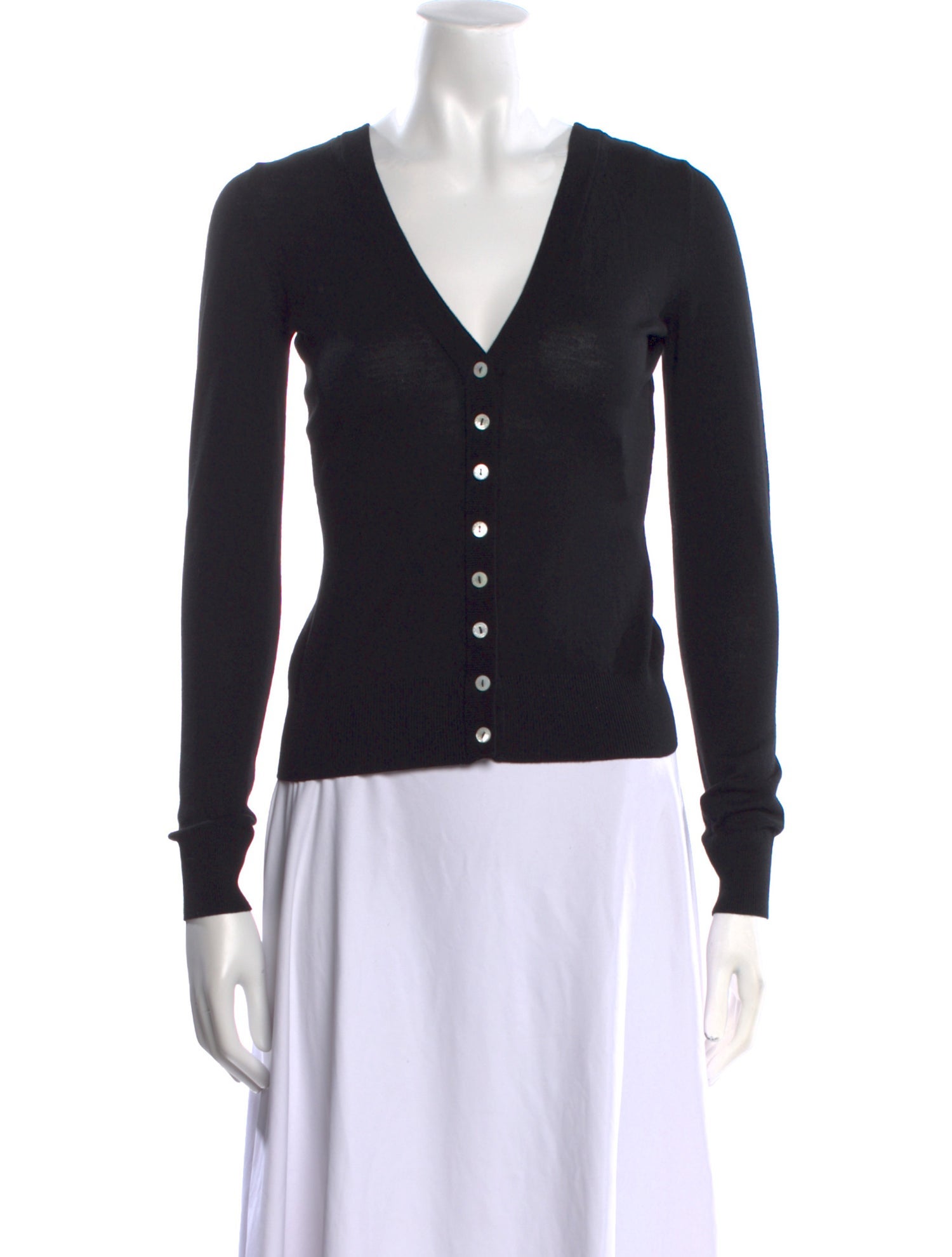 Dolce & Gabbana Virgin Wool V-Neck Sweater