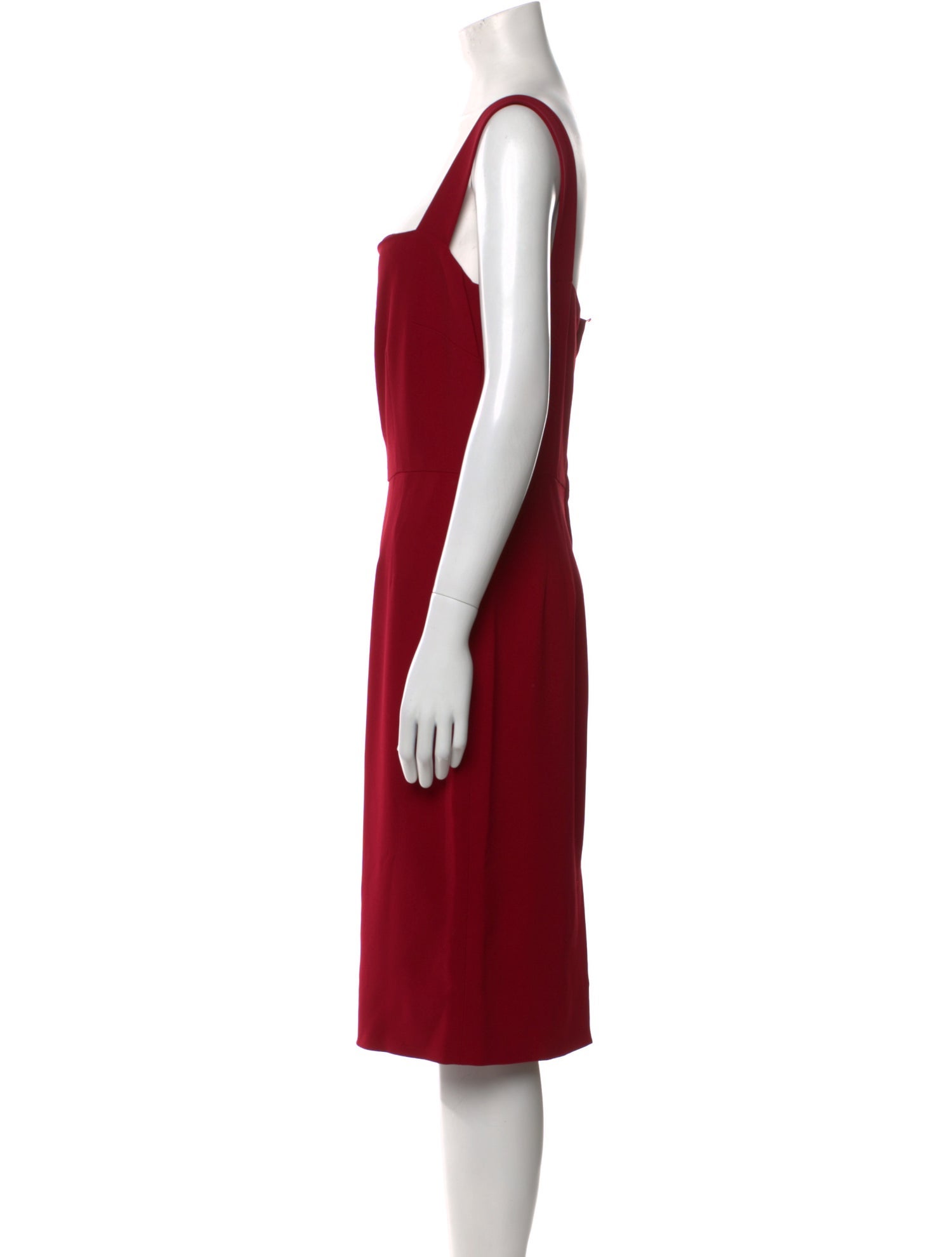 Dolce & Gabbana Square Neckline Knee-Length Dress