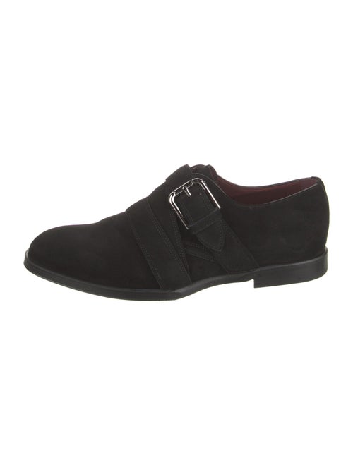 Dolce & Gabbana Velvet Monk Straps