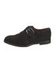 Dolce & Gabbana Velvet Monk Straps