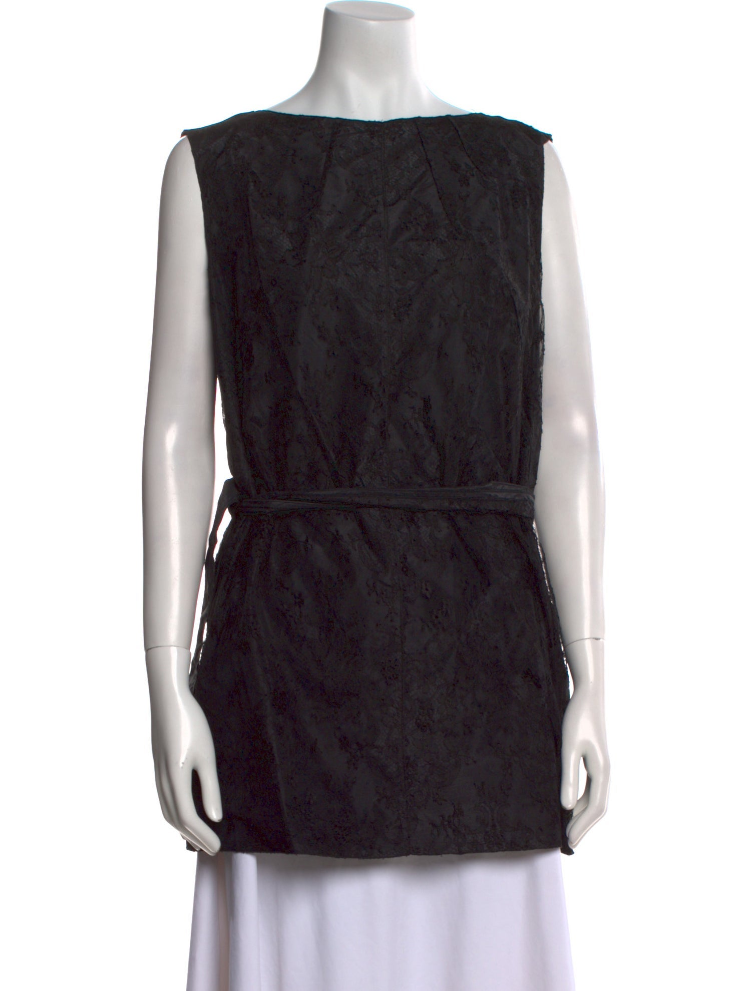 Dolce & Gabbana Printed Bateau Neckline Tunic