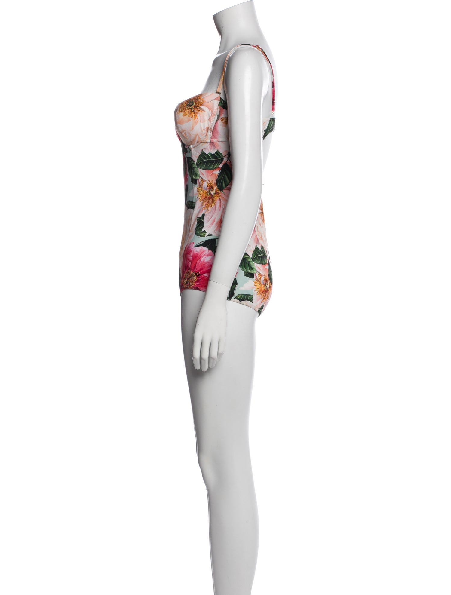 Dolce & Gabbana Floral Print One-Piece