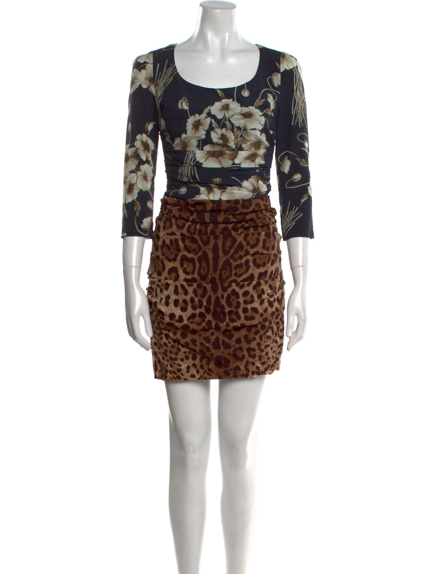 Dolce & Gabbana Silk Mini Dress