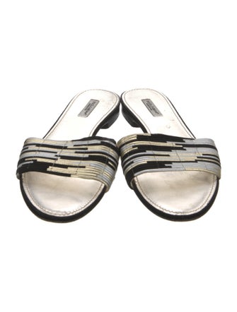 Dolce & Gabbana Leather Slides