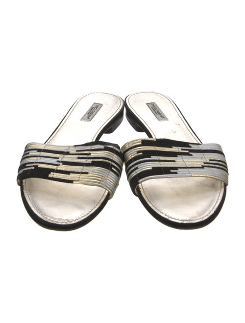 Dolce & Gabbana Leather Slides