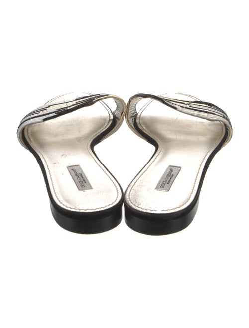 Dolce & Gabbana Leather Slides
