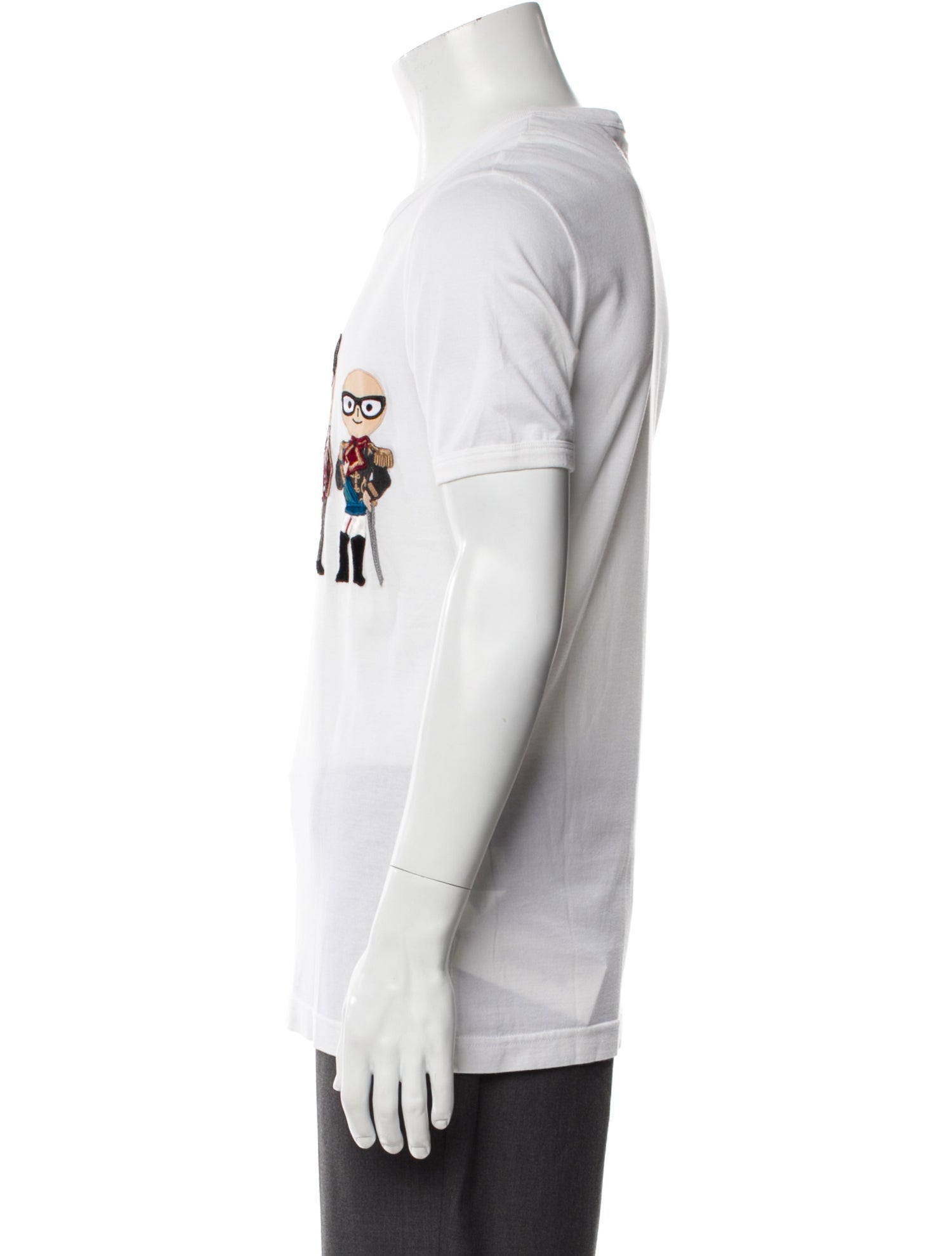 Dolce & Gabbana Graphic Print Crew Neck T-Shirt