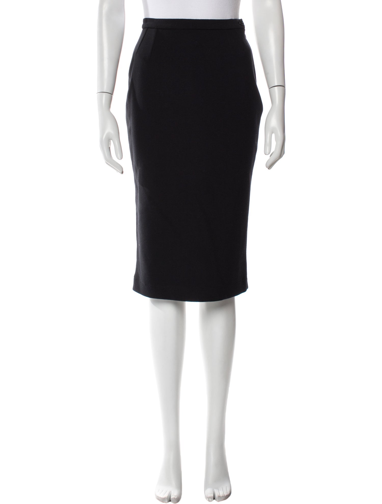 Dolce & Gabbana Grosgrain Trim Knee-Length Skirt w/ Tags