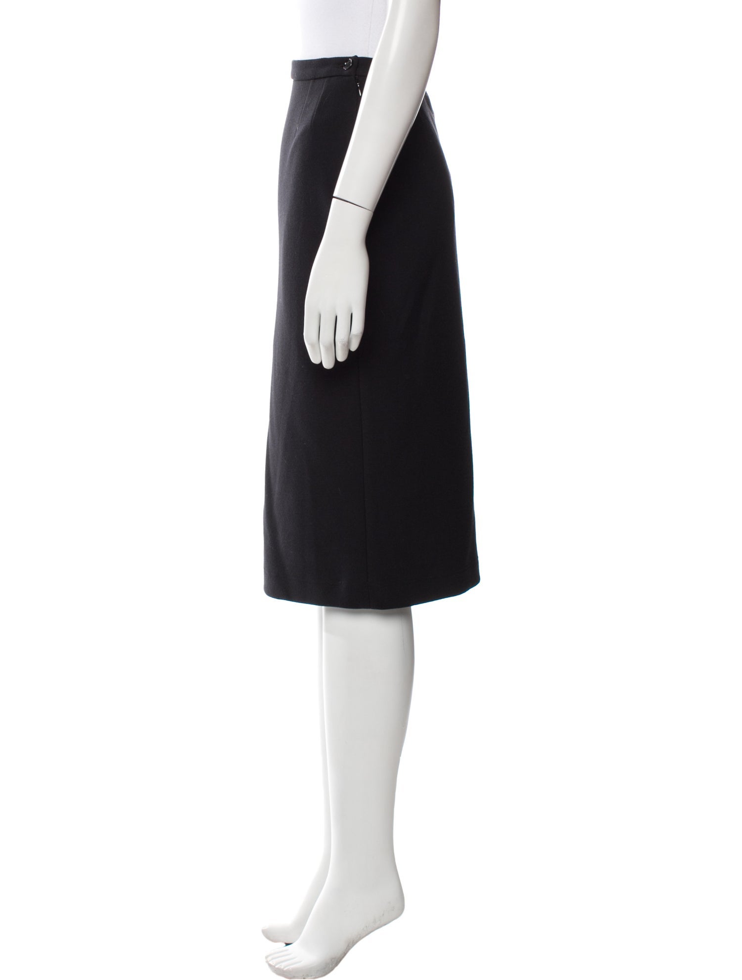 Dolce & Gabbana Grosgrain Trim Knee-Length Skirt w/ Tags