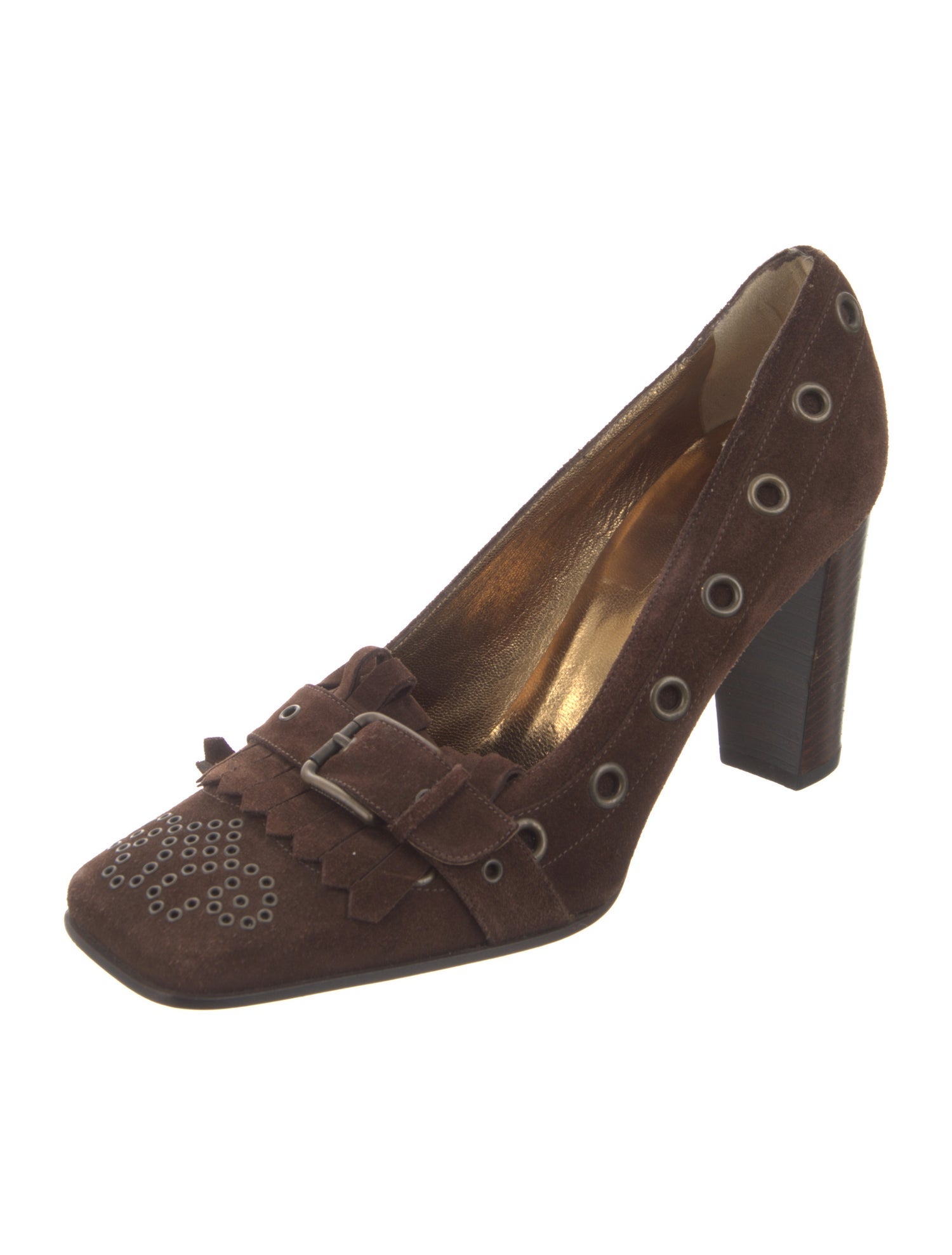 Dolce & Gabbana Vintage Suede Pumps