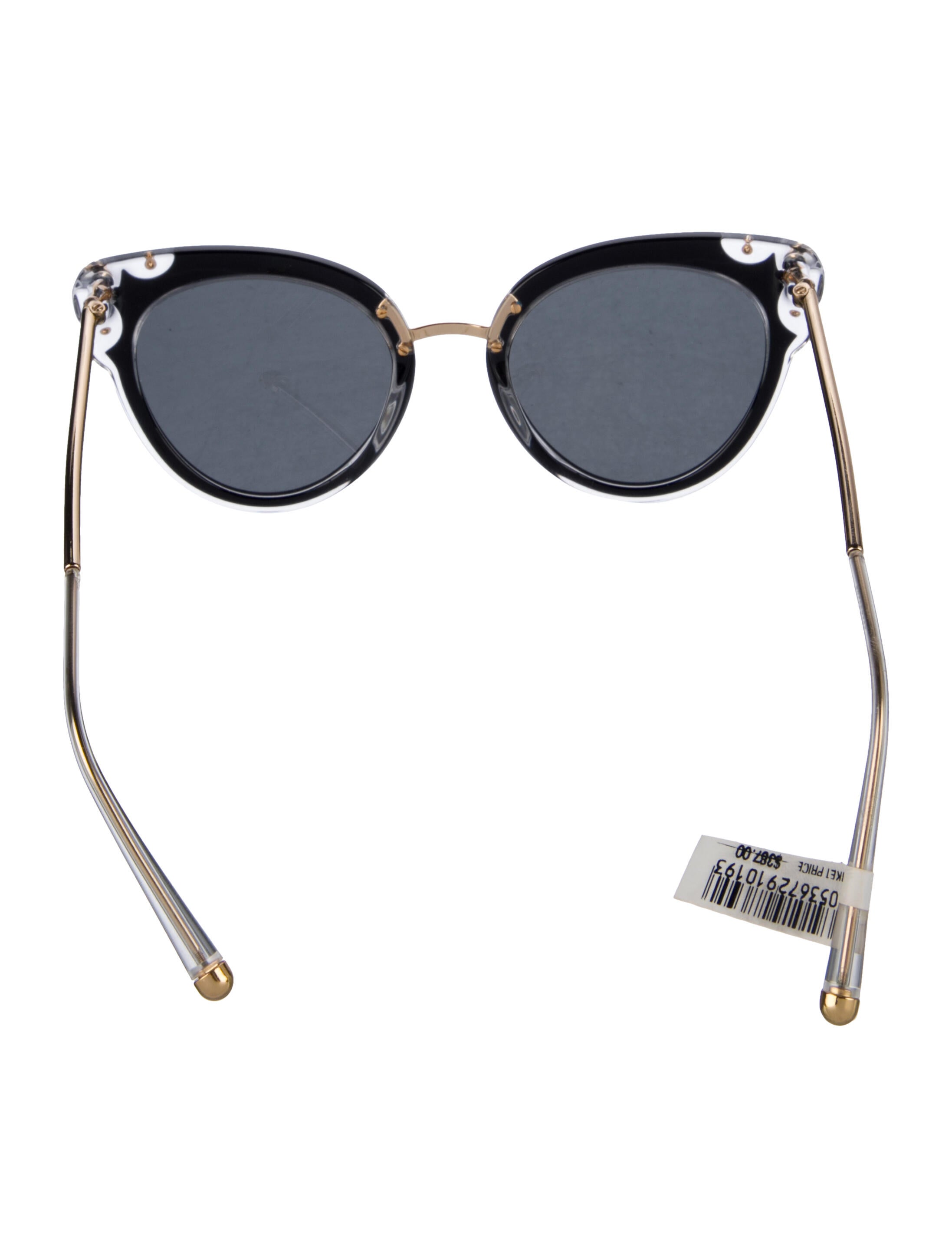 Dolce & Gabbana Cat-Eye Tinted Sunglasses