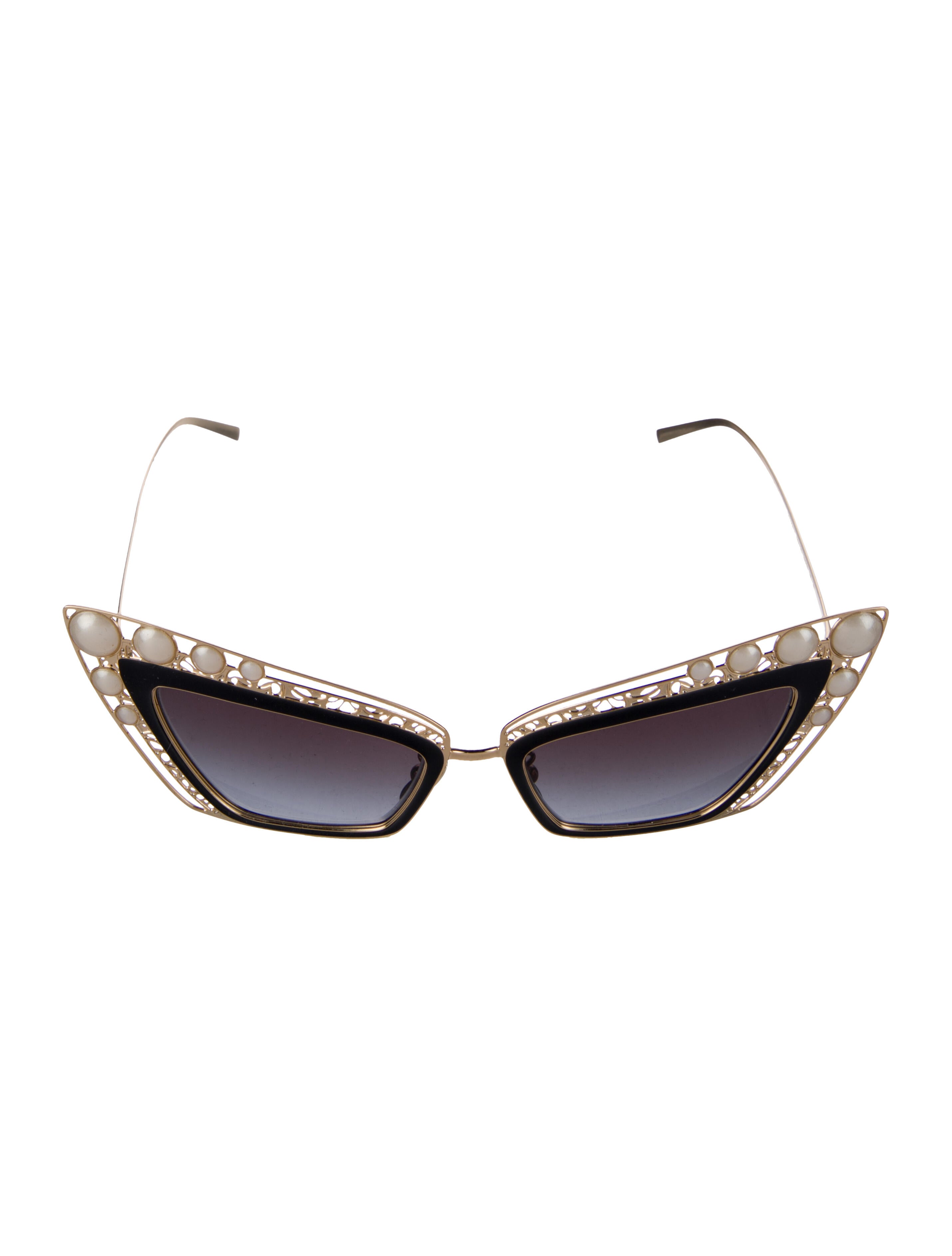 Dolce & Gabbana Cat-Eye Gradient Sunglasses