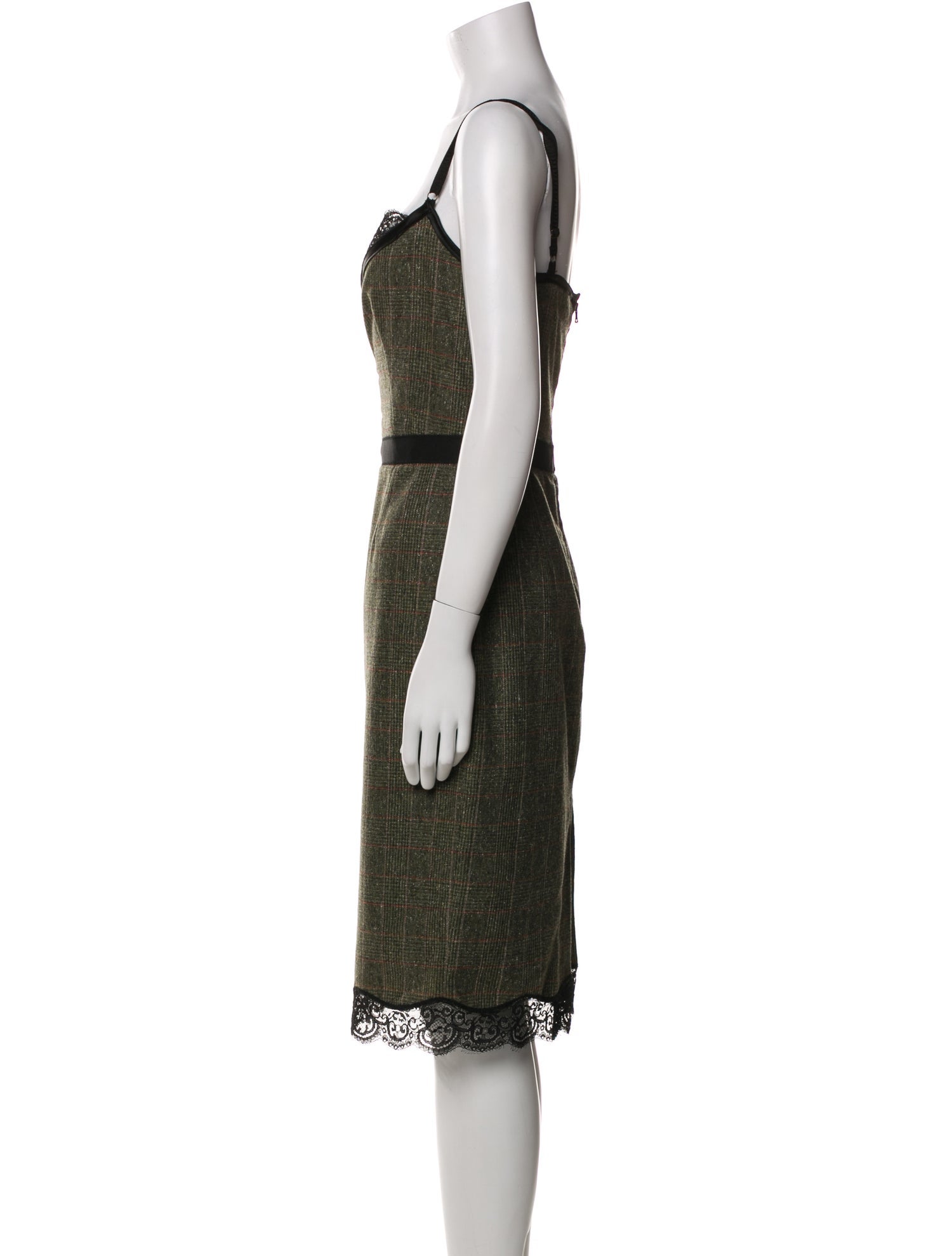 D&G Virgin Wool Knee-Length Dress