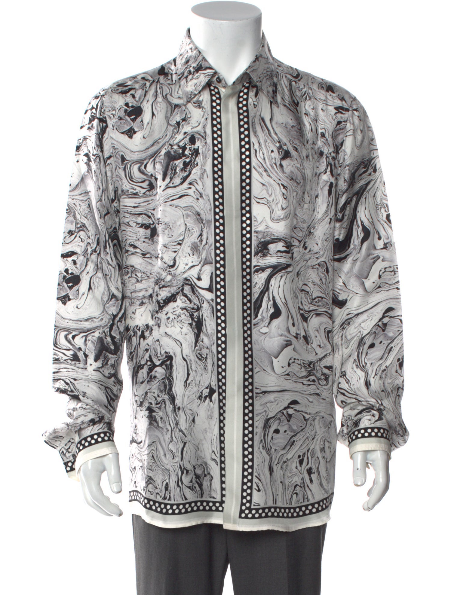 Dolce & Gabbana Silk Printed Shirt