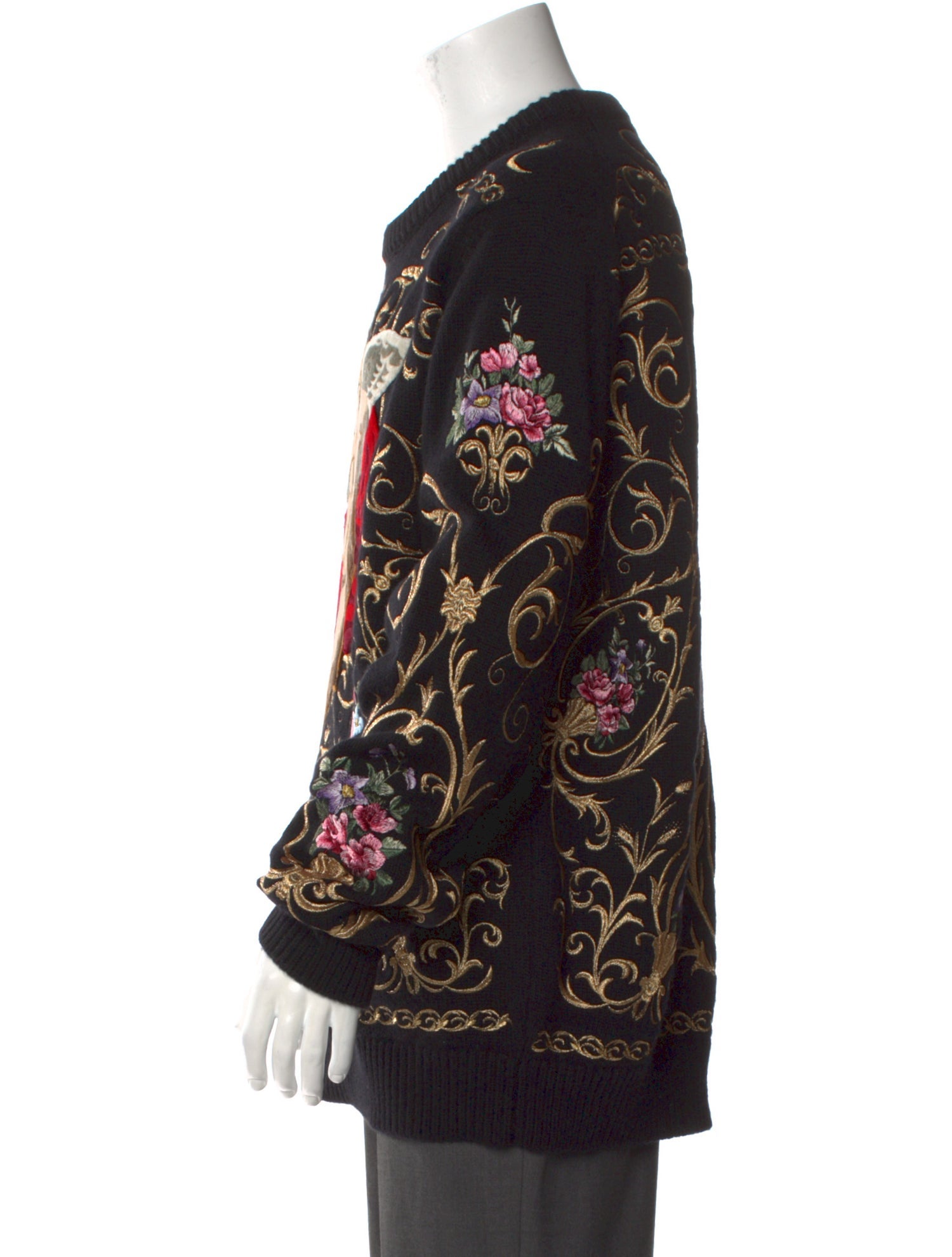 Dolce & Gabbana Cashmere Printed Pullover