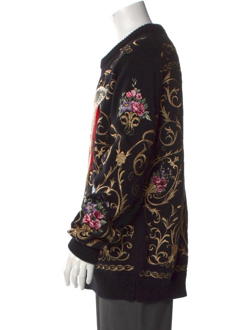Dolce & Gabbana Cashmere Printed Pullover