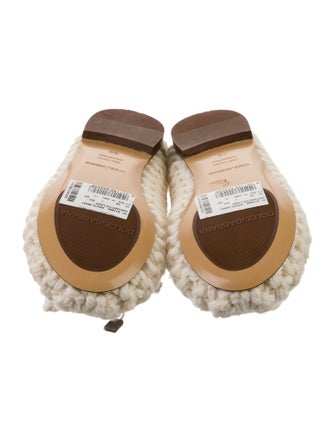 Dolce & Gabbana Solid Ballet Flats